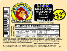 Lion Chocolate Chip Shortbread Cookie