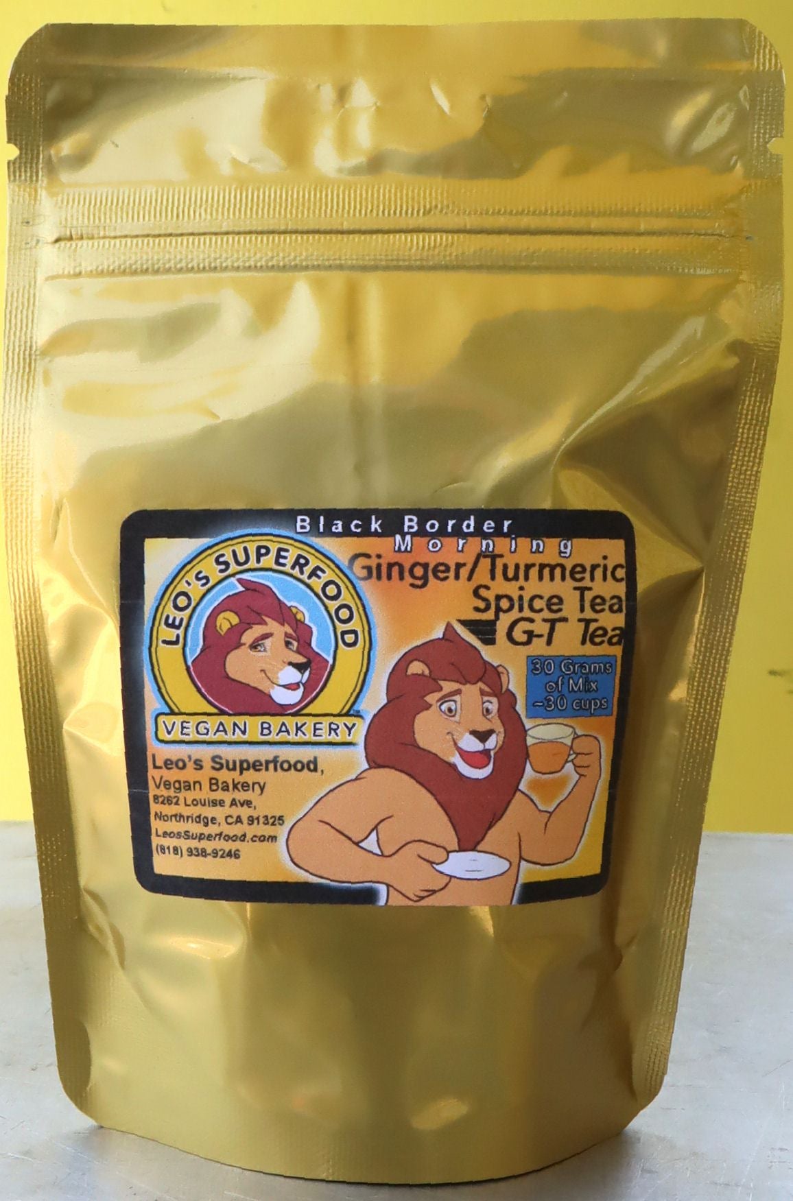 GT Tea: Ginger Turmeric Spice Tea