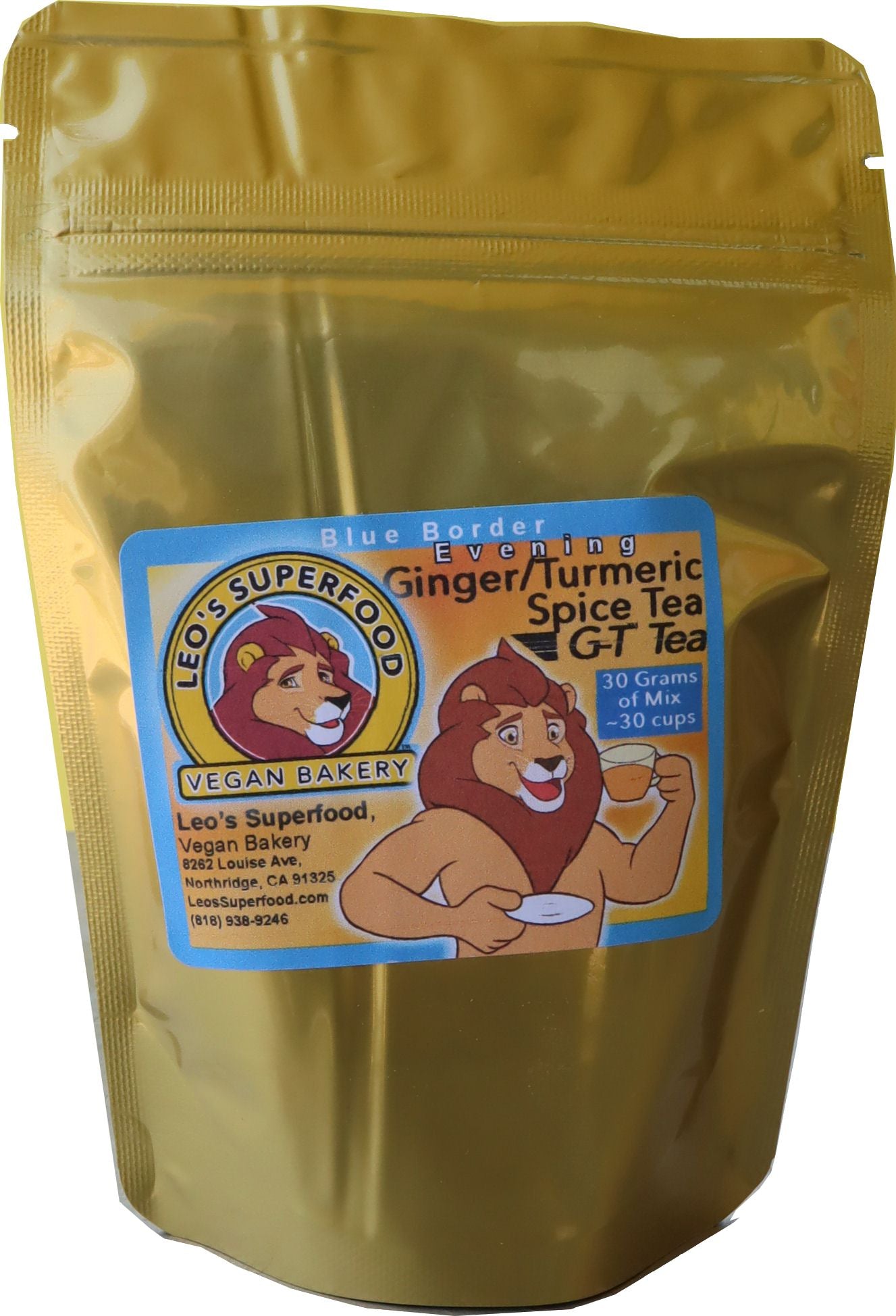 GT Tea: Ginger Turmeric Spice Tea