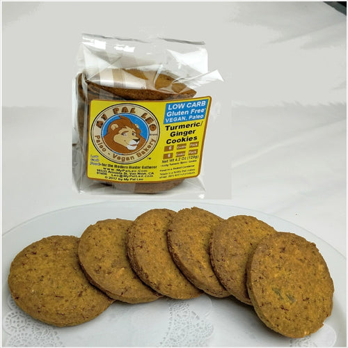 Ginger Turmeric Almond Cookies